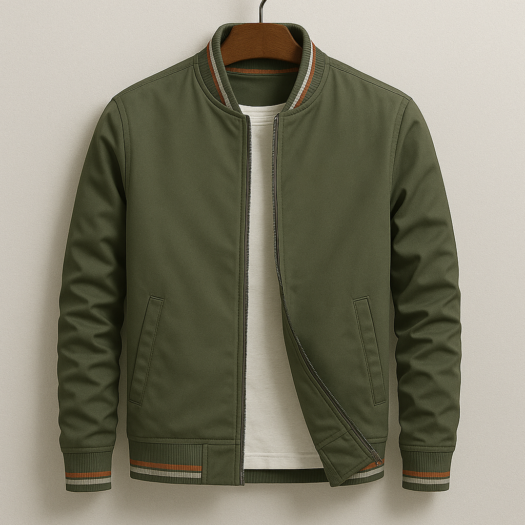 Domenico™ | Giacca Bomber Elegante a Righe