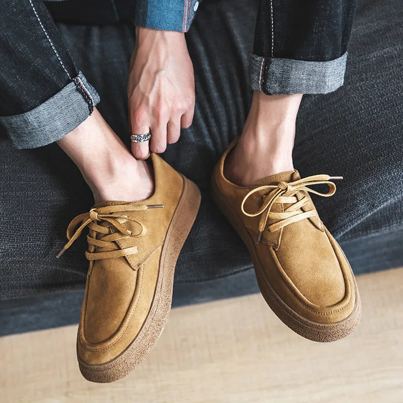 Alessio™ | Mocassini in Camoscio Eleganti e Traspiranti