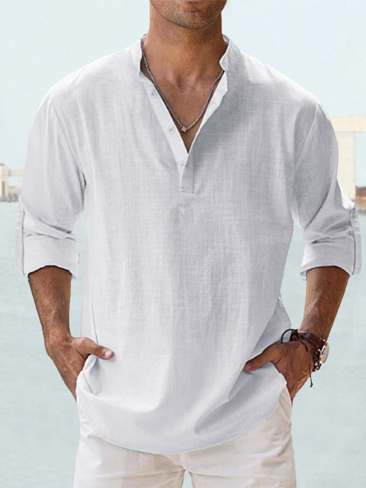 Riccardo™ | Camicia in lino traspirante