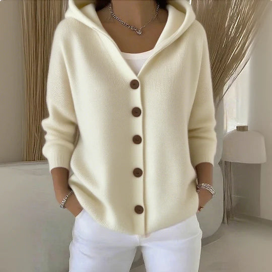 Gelsa | Cardigan morbido in maglia autunnale