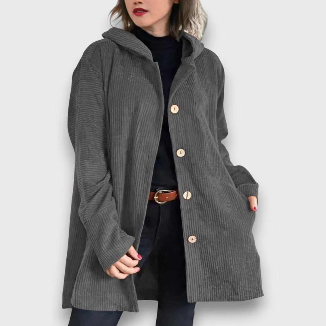 Corvianne – Giacca con Cappuccio Casual