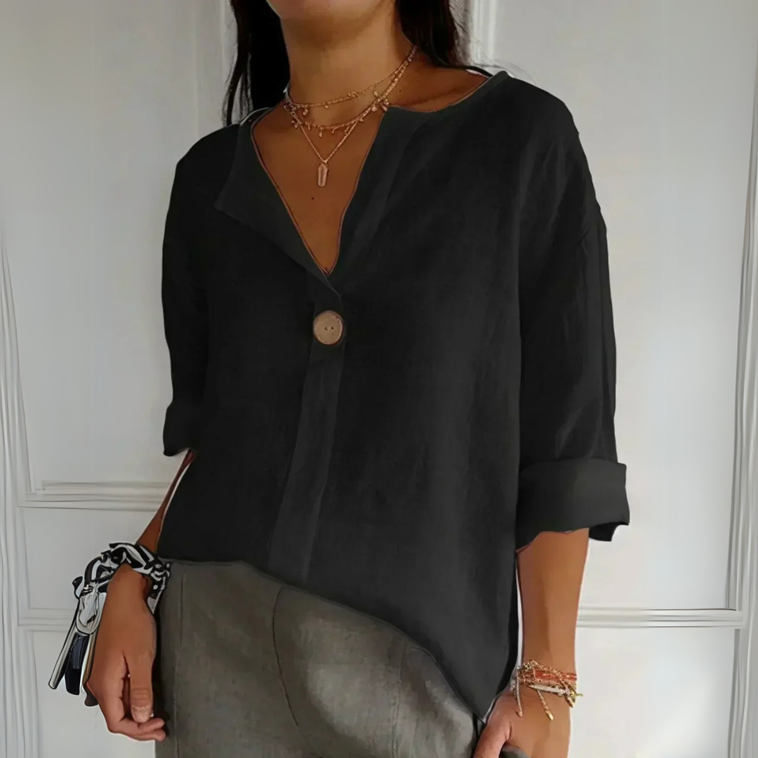 Gelsa | Blusa casual con scollo a V