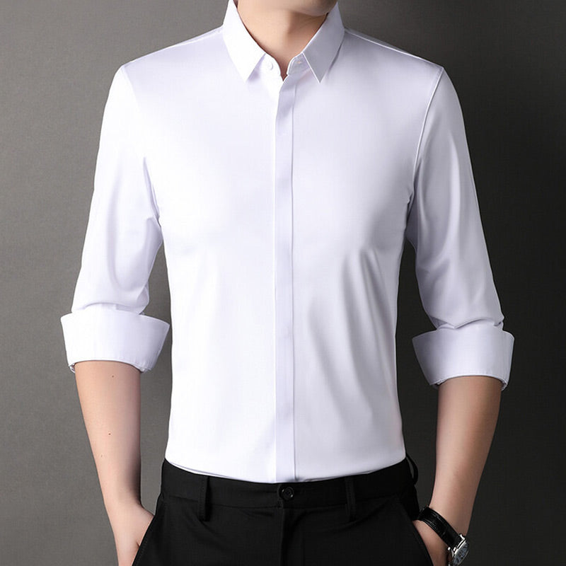 Pietro™ | Camicia Elasticizzata Antipiega da Uomo