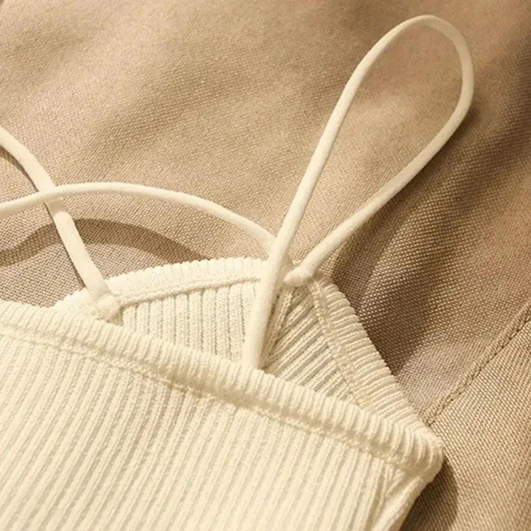 Carmela | Elegante top in maglia artigianale