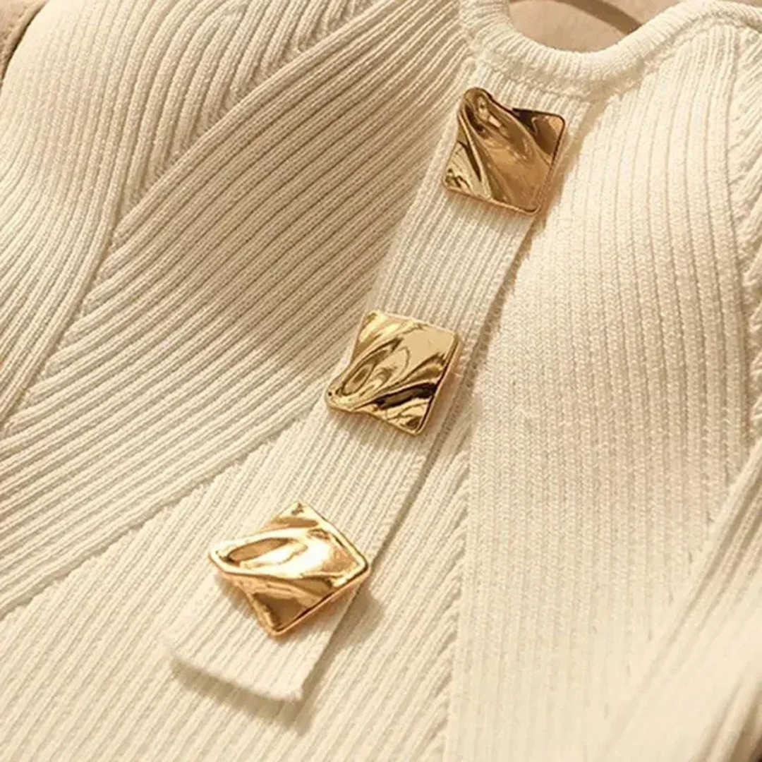 Carmela | Elegante top in maglia artigianale