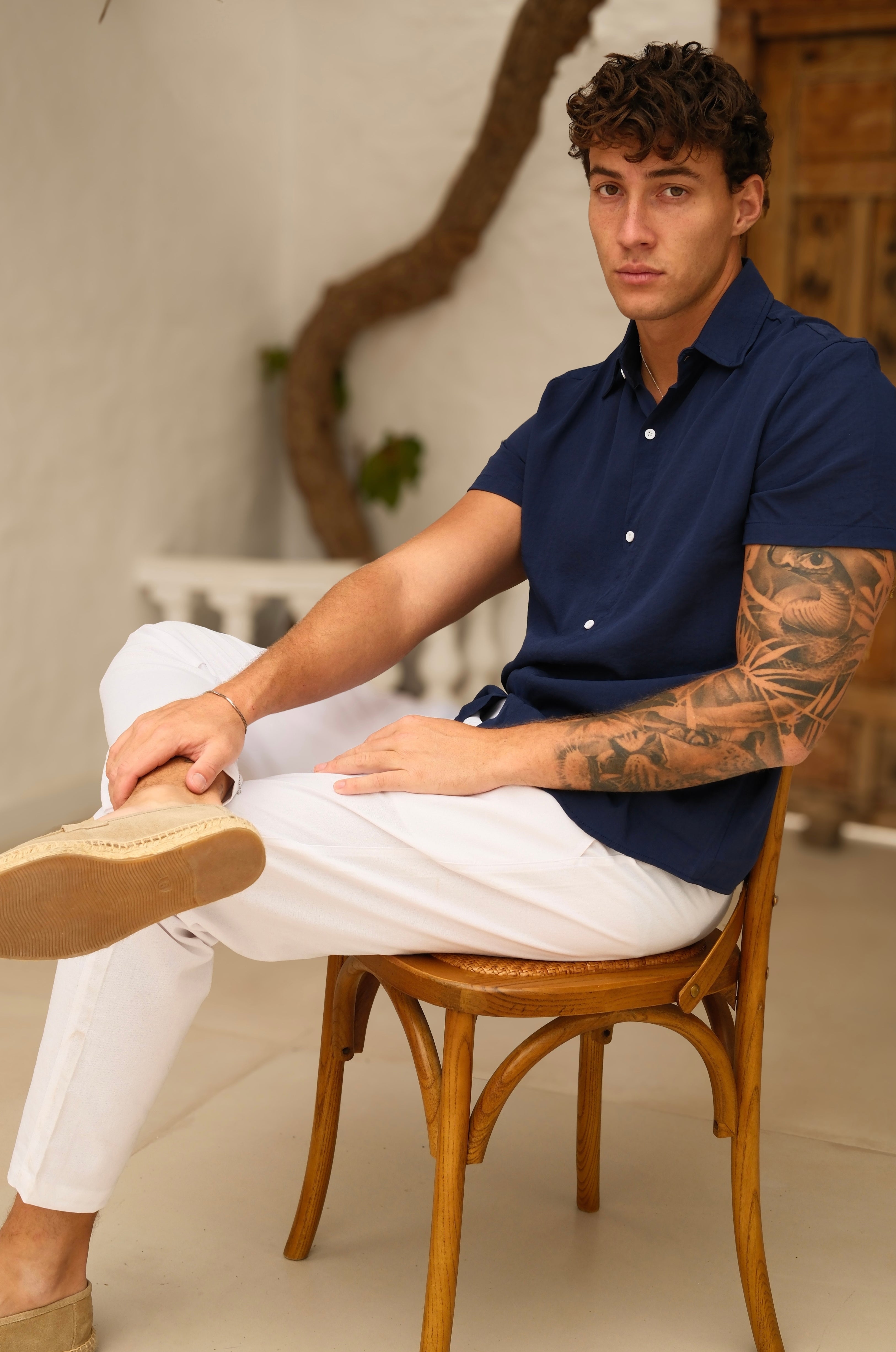 Venturi™ | Camicia Raffinata in Lino