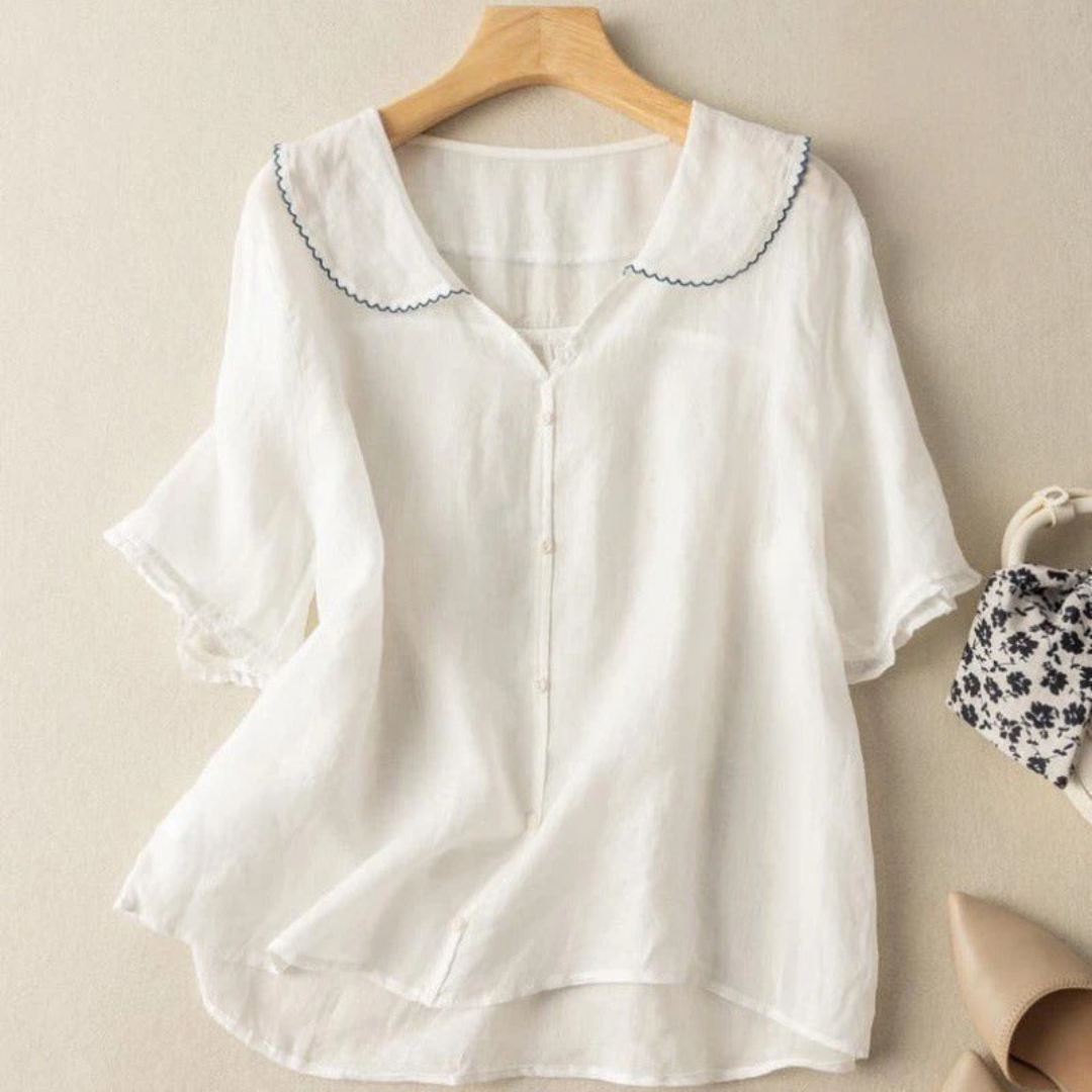 Vanda | Blusa leggera artigianale