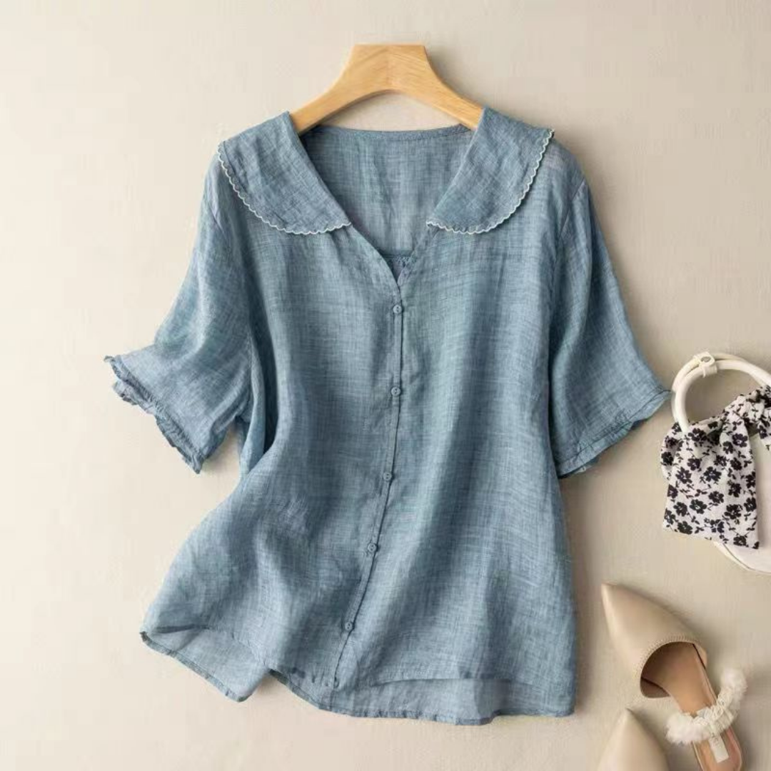 Vanda | Blusa leggera artigianale