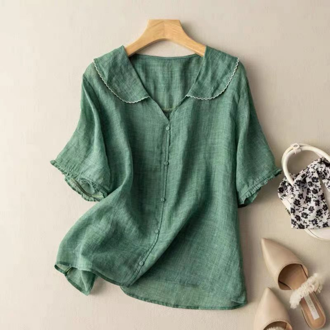 Vanda | Blusa leggera artigianale