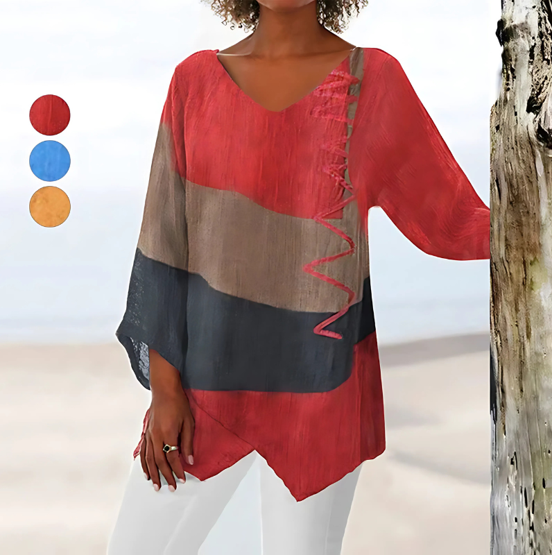 Beatrice | Blusa elegante in tessuto di alta qualità