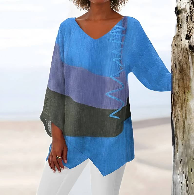 Beatrice | Blusa elegante in tessuto di alta qualità