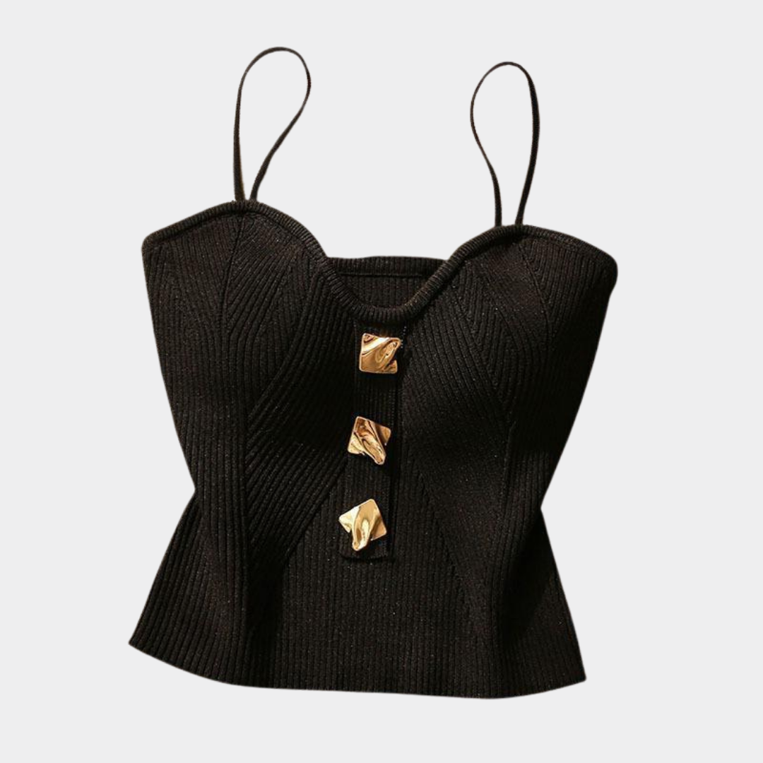Carmela | Elegante top in maglia artigianale