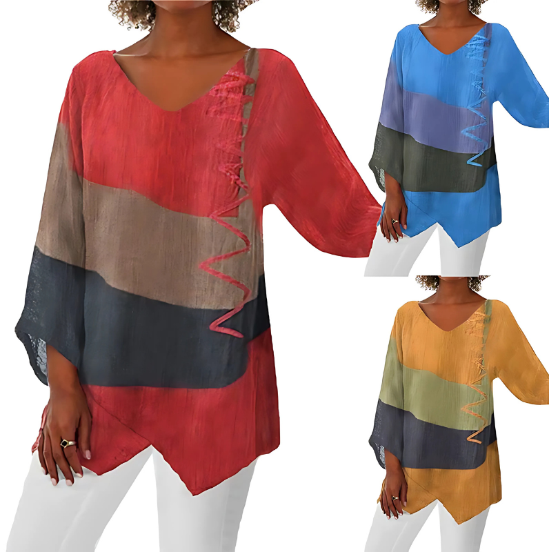 Beatrice | Blusa elegante in tessuto di alta qualità