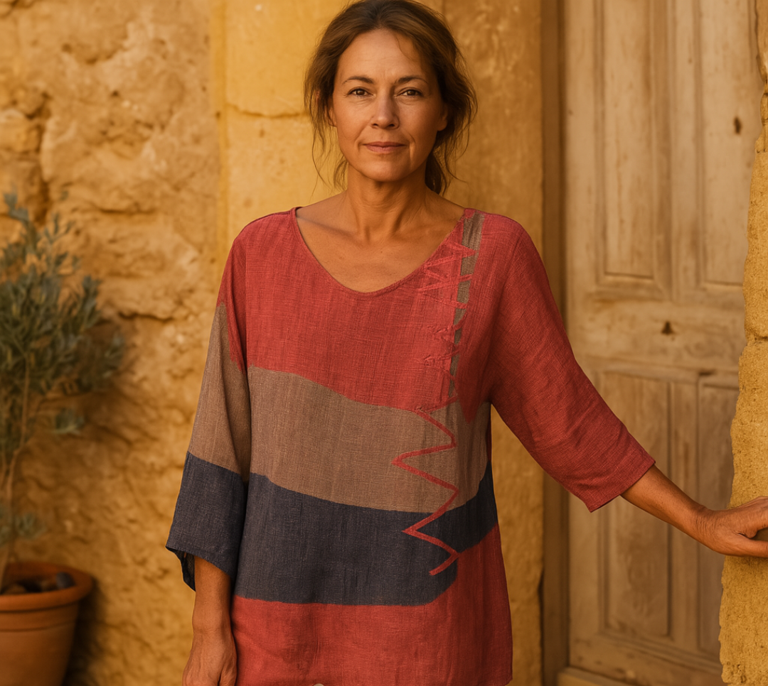 Beatrice | Blusa elegante in tessuto di alta qualità