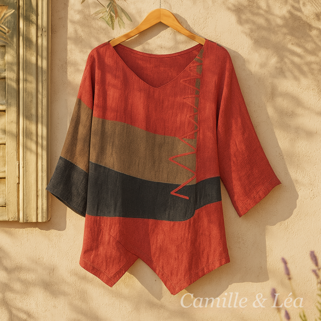 Beatrice | Blusa elegante in tessuto di alta qualità