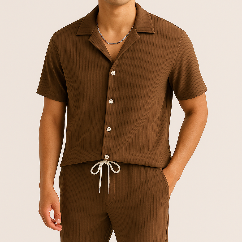 Venturi™ | Camicia Elegante in Cotone
