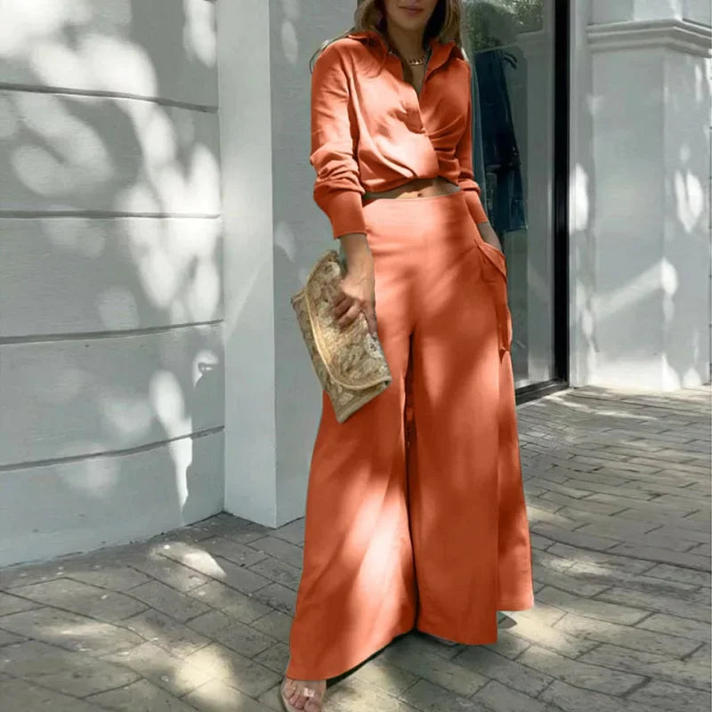 Allegra | Completo Donna con Camicia e Pantaloni