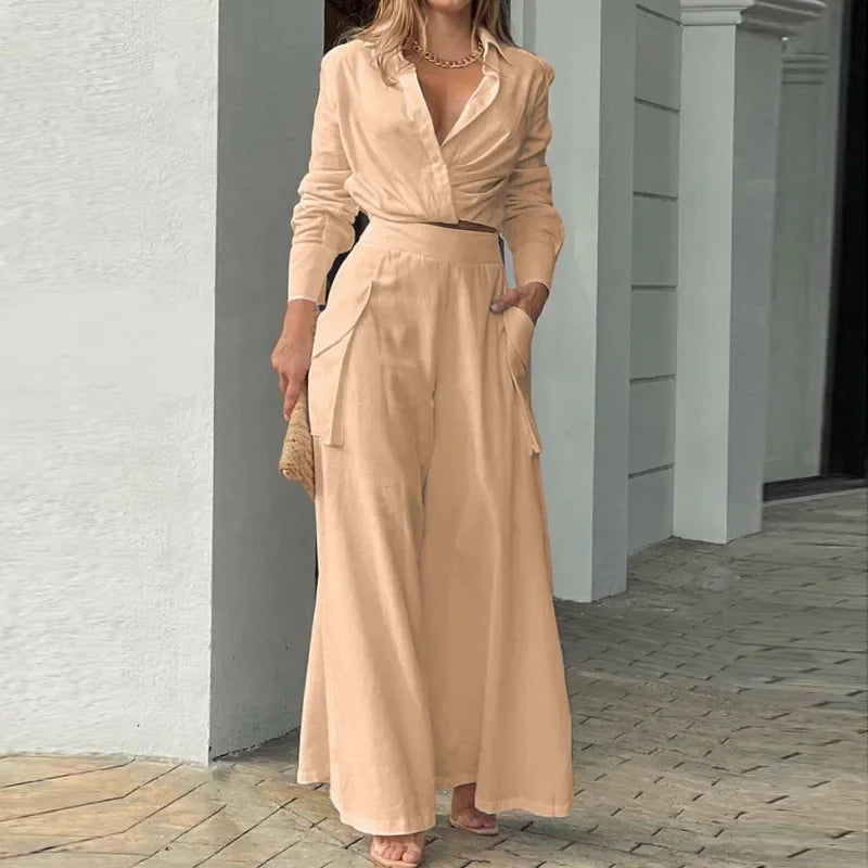 Allegra | Completo Donna con Camicia e Pantaloni