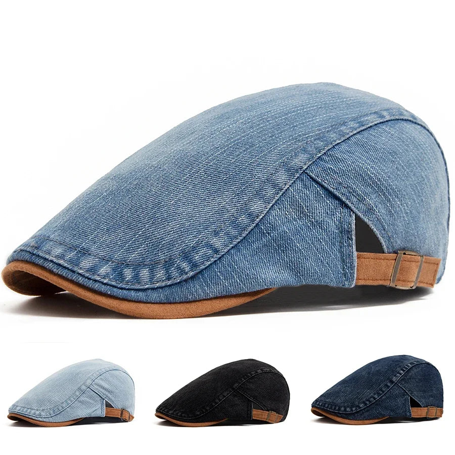 כובע שטוח מדנים פרימיום – סטייל על-זמני ונוחות יומיומית