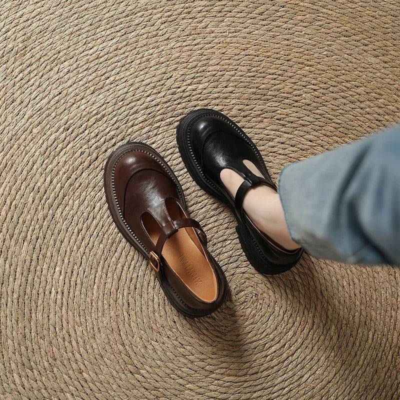 Mary Janes – Scarpe in Pelle Eleganti