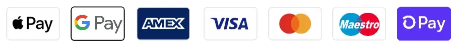 Metodi di pagamento accettati