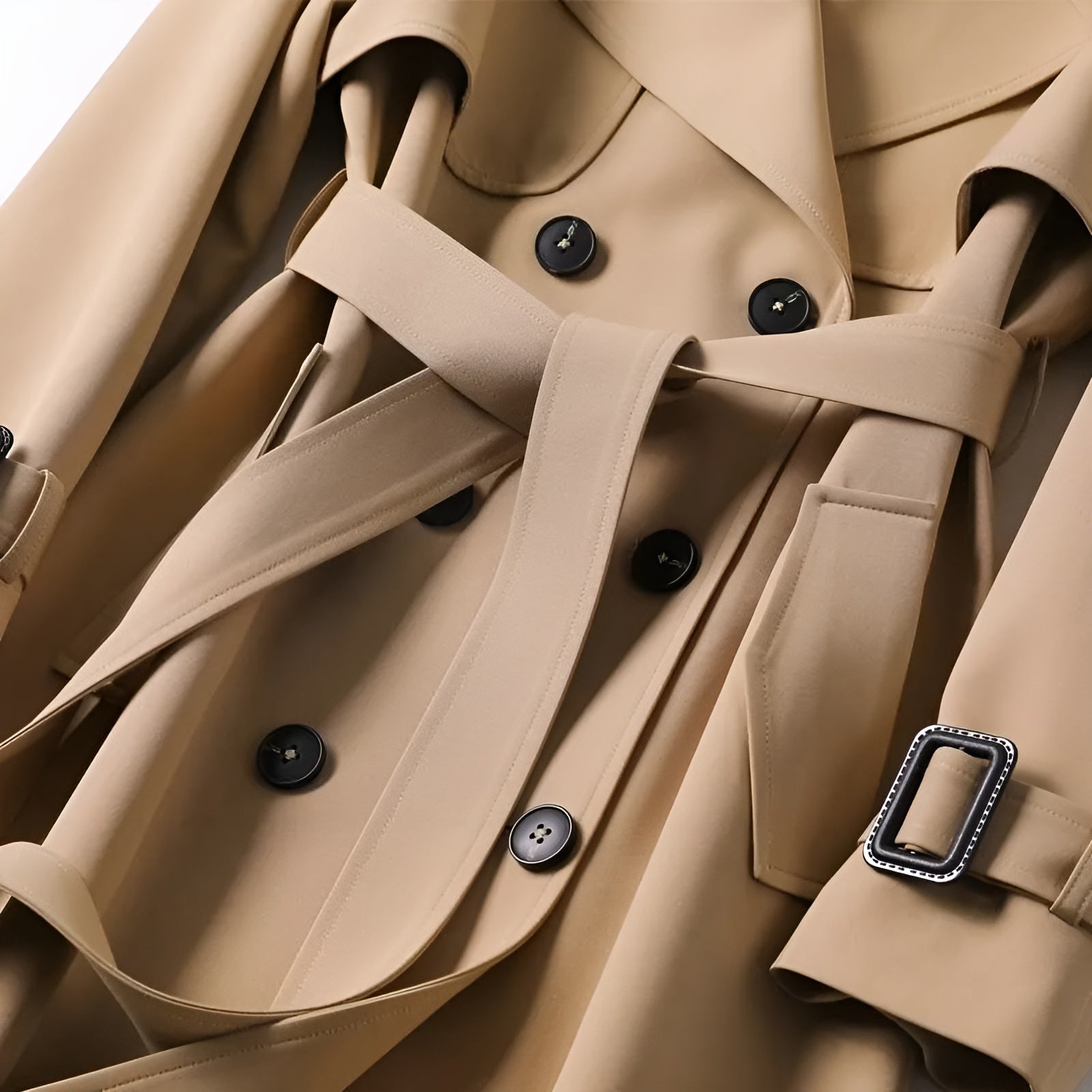 Vespara – Elegante Trenchcoat con Stile Senza Tempo