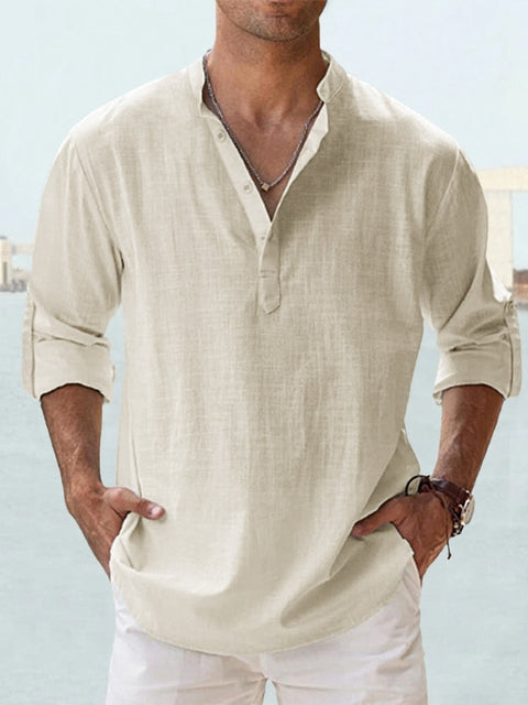 Riccardo™ | Camicia in lino traspirante
