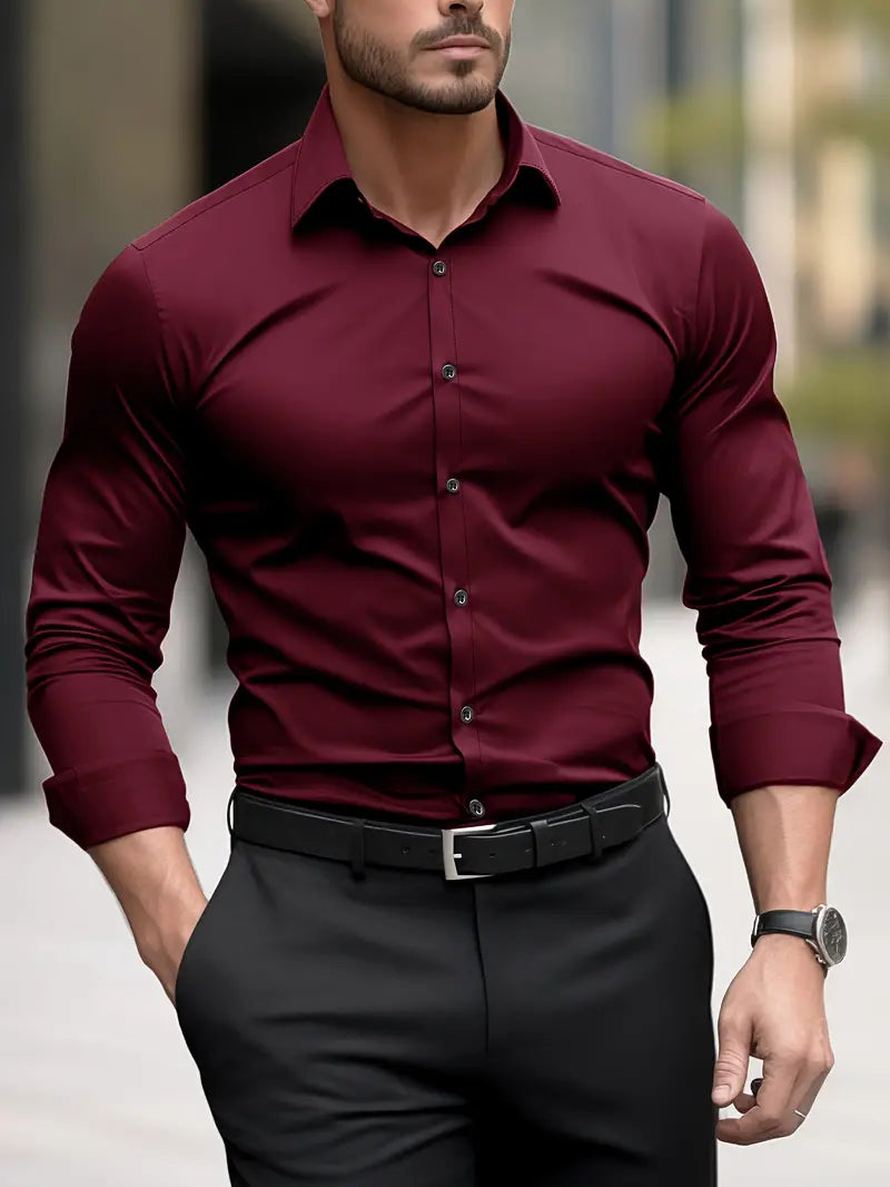 Venturi™ | Camicia Raffinata in Stile
