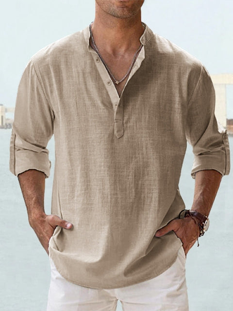 Riccardo™ | Camicia in lino traspirante