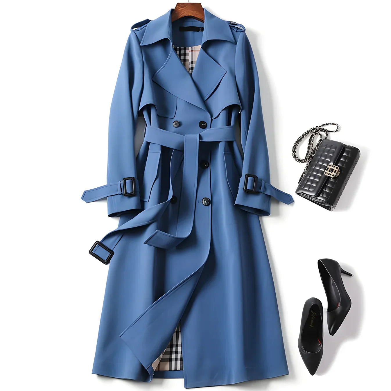 Vespara – Elegante Trenchcoat con Stile Senza Tempo