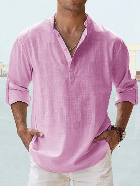 Riccardo™ | Camicia in lino traspirante